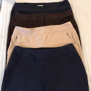 4 pair in bundle- Size 16 Work Office pants. Sent pics of brand and size